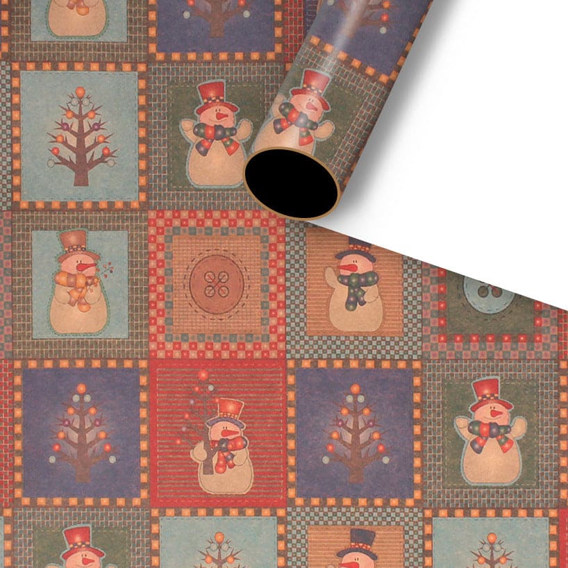 Classic Christmas Gift Wrapping Paper Thickened