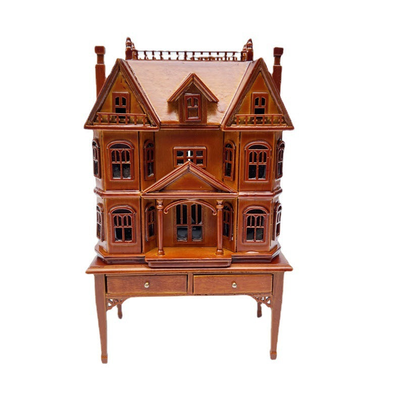 Mini Doll House Display Cabinet