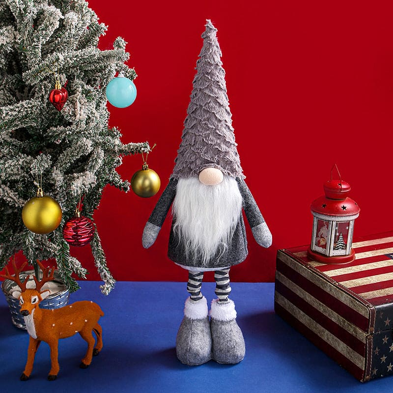 Christmas Decorations Stretch Doll Faceless Old Man