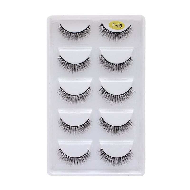 3d Multi-layer Thick 5 Pairs Of Eyelashes