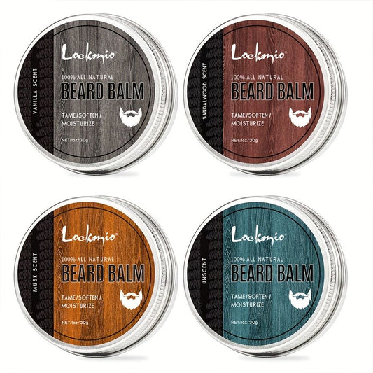 1pcs Beard Balm, For Soften, Condition, Hydrate & Strengthen The Beard, Deep Cleaning Beard Care Product