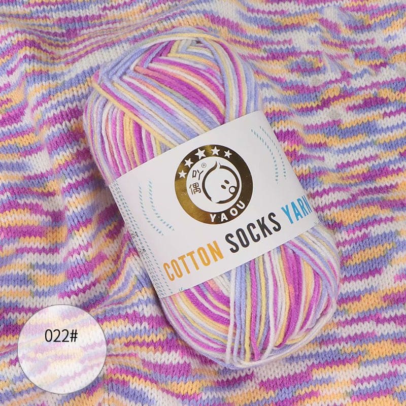 Milk Cotton Gradient Dyeing Yarn