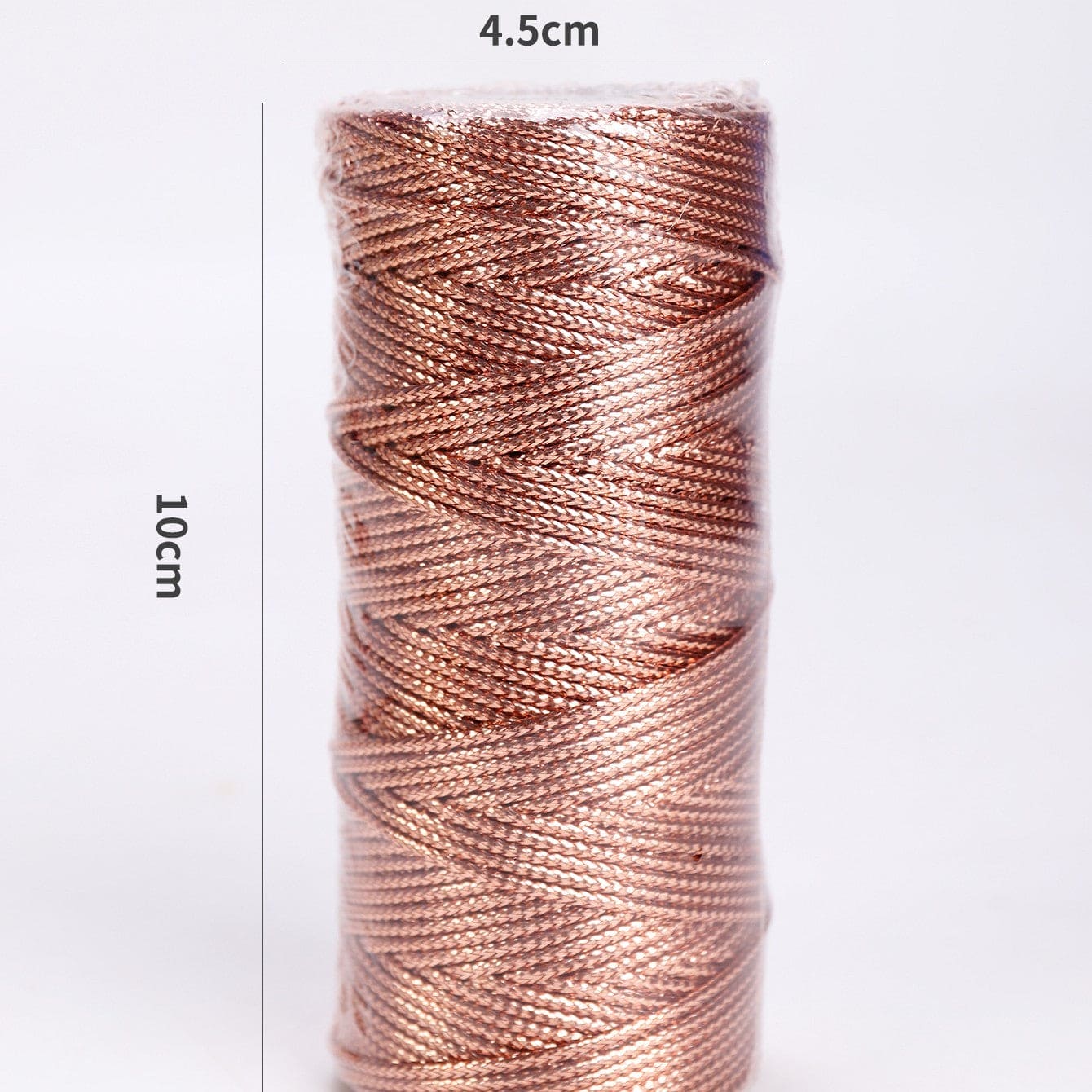 16 Strands Flat Hollow Gold Wire Non-stretch Gift Wrapping Wire