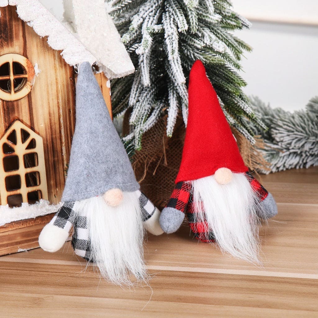 Christmas Decorations Nordic Style Decorative Dolls