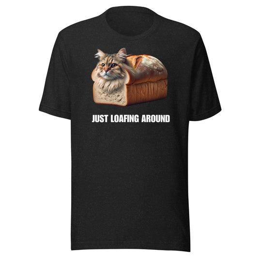 AI Humor Haven: CatLoaf Tee for Tech-Savvy Enthusiasts